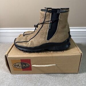 Vintage Pajar Manola Winna Pull on Boots Fur Beige Sz 41